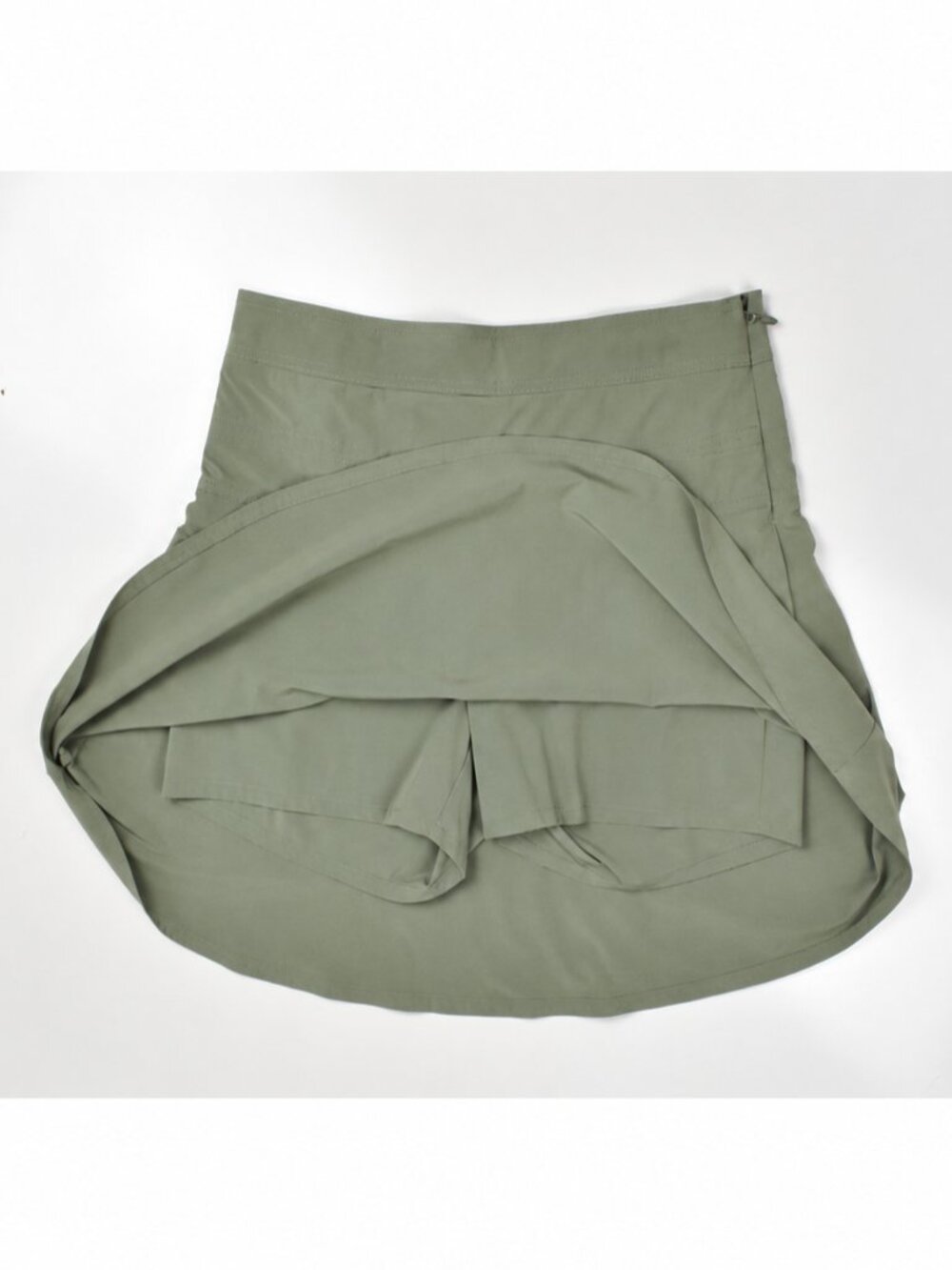 Athleta Everyday Skort Skirt Olive Green - 12 - Picture 3 of 5